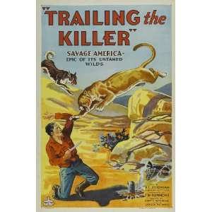 Trailing the Killer Movie Poster (11 x 17 Inches   28cm x 44cm) (1932 
