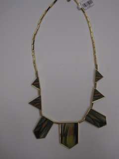 House of Harlow 1960 Feather Station Necklace $135 New  