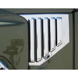  Putco 403408 Hummer H2 Chrome Side Hood Vents   Without 