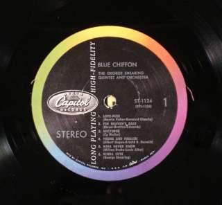 GEORGE SHEARING Blue Chiffon LP ST 1124 Cheesecake  