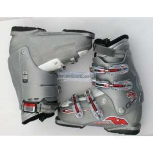  Used Nordica Olympia Em Gray Ski Boots Womens Size 8 