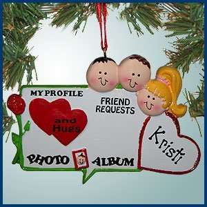  Personalized Christmas Ornaments   Social Networking 