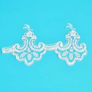 Shania Lace Trim with Pearl and Sequin Accent Arts 