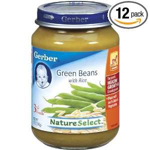 Gerber 3rd Foods Green Bean with Rice Grocery & Gourmet Food