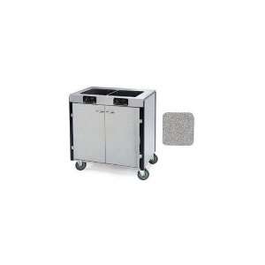   Cart w/ 2 Induction Stove, Gray Sand 