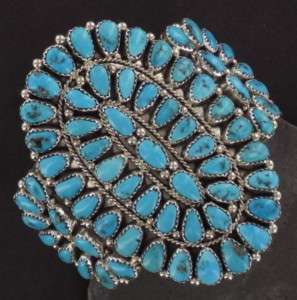 Sleeping Beauty Turquoise Sterling Silver Bracelet  