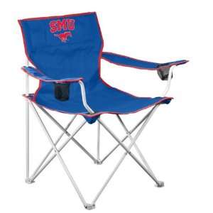 SMU Mustangs Deluxe Adult Logo Chair