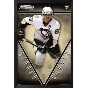  Pittsburgh Penguins  Sidney Crosby Framed Poster Print 