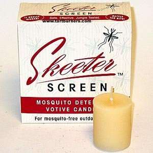  Scent Shop   Skeeter Screen Votive Candles Box of 9: Home 