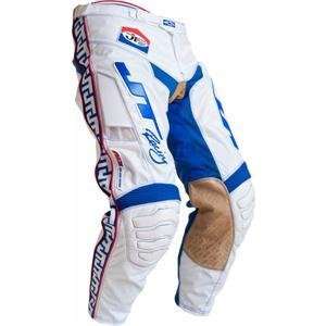  JT Racing Classick MX Pants   32/White/Blue Automotive