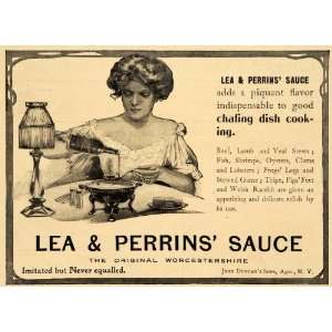   Sauce Lea Perrins John Duncan   Original Print Ad