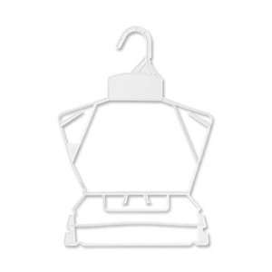    White 10 ChildrenS Sloped Shoulder Dress Hanger: Home & Kitchen