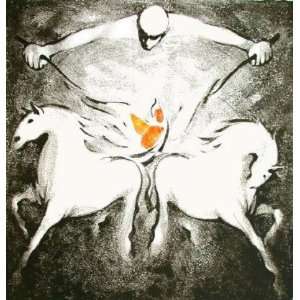    Dressage des chevaux by Pierre Sorel, 23x30