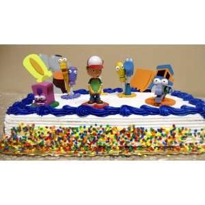  Disney Handy Manny 9 Piece Birthday Cake Topper Set with 
