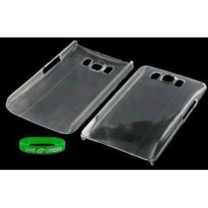 Clear Snap On Hard Case for HTC HD2 Phone ,T Mobile: Cell Phones 