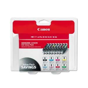  Canon CLI 8 Ink Cartridge OEM Multi Pack (0620B015 