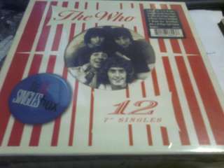 The Who   1st Singles BoxSet 12   7 Vinyl con Libretto Sigillato RARO 