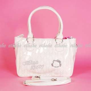 Hello Kitty Sling Messenger Purse Tote Bag Beige 1E3D  