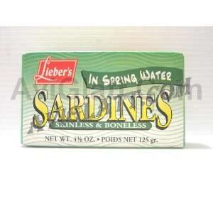 Liebers Skinless & Boneless Sardines in Grocery & Gourmet Food