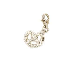  Rembrandt Charms Pretzel Charm with Lobster Clasp, Gold 