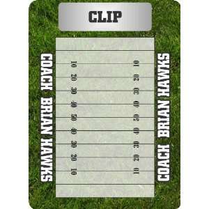  Personalized Football Coach Clipboard