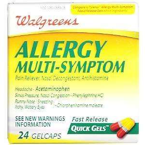   Multi Symptom Fast Release Quick Gels, 24 ea