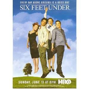  (4x6) Six Feet Under (Season Four) Television Postcard 