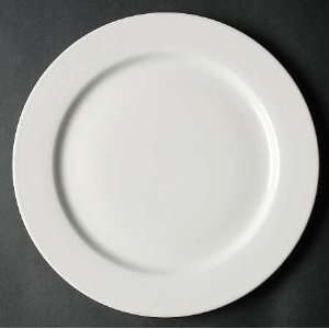   Easy White Large Dinner Plate, Fine China Dinnerware