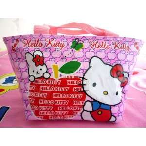 Sanrio Hello Kitty (Apple) Pink Lunch Bag Bonnie Bell Smackers Berry 
