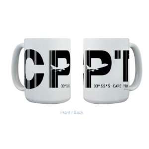    Cape Town Airport Code CPT South Africa Mug