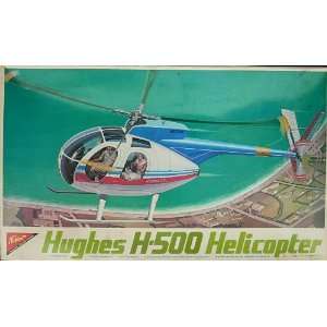    Nichimo Hughes H 500 Helicopter Model Kit 1965 