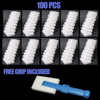 100pcs Magic Cleaner Sponge Cleaning Block Eraser  
