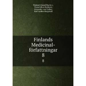   von Collan , Karl Anders Bergstedt Finland (Grand Duchy ) Books