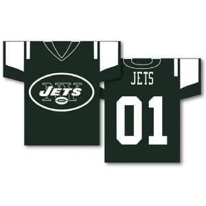   York Jets NFL Jersey Design 2 Sided 34 x 30 Banner Everything Else