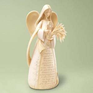   Foundations Comfort Angel Psalms Figurine, 12 Inch: Home & Kitchen