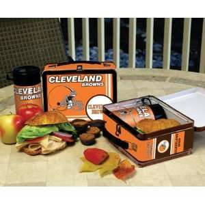  Cleveland Browns Memory Company Team Lunch Box NFL 
