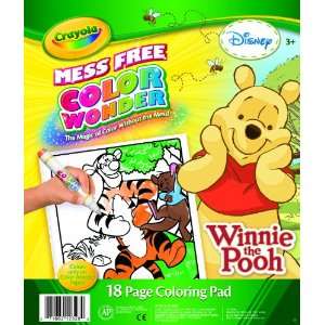    Crayola Color Wonder Winnie The Pooh Coloring Pad Toys & Games