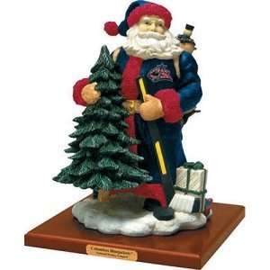  Columbus Blue Jackets NHL Classic Santa Figurine: Sports 