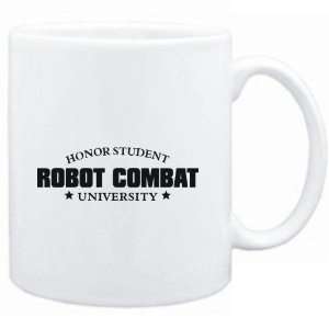 Mug White  Honor Student Robot Combat University  Sports 