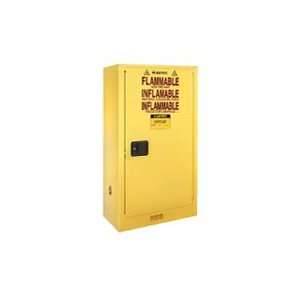 Combustible Paint and Ink Safety Cabinet, 20 gal yellow manual 