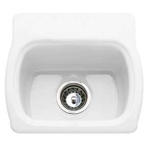   000.208 Chandler Americas Island Sink without Faucet Holes, White Heat