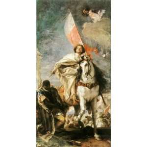  8 x 6 Mounted Print Tiepolo St James the Greater 