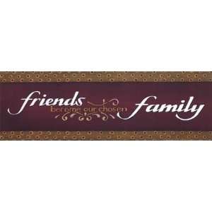 Tonya Crawford   Friends Become Our Chosen Family Canvas  