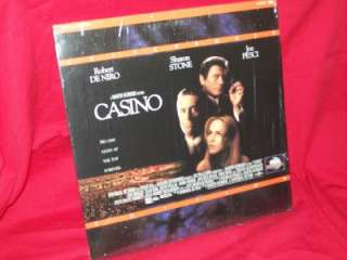 Laser Disc Casino Sharon Stone Robert Deniro Movie Laserdisc  