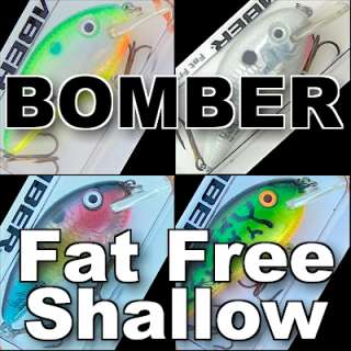 Bomber Fat Free Shallow Crankbaits  