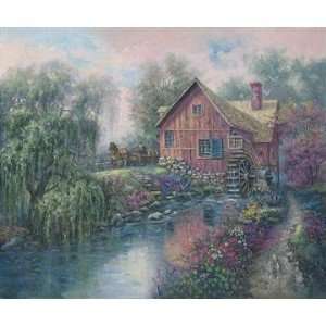    Willow Creek Mill   Carl Valente 26x20 CLEARANCE: Home & Kitchen