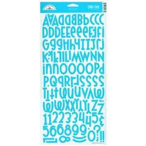 Shin Dig Cardstock Alphabet Stickers 6X13 Sheet  [Office 