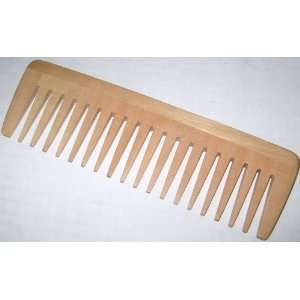 All Natural Wood Comb Large, 7 Inches. Great Hair Accessories Gift