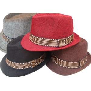  Boys Toddler Fedora Hat   Classic Brown 