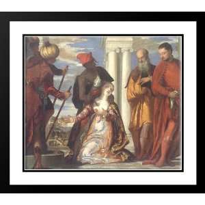  Veronese, Paolo 22x20 Framed and Double Matted The 